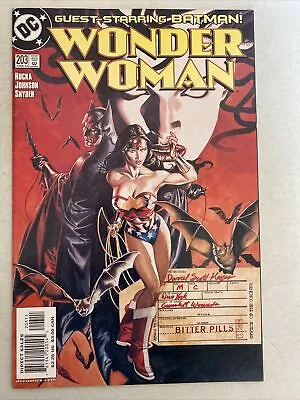 Buy Wonder Woman  #203. 2nd Series. June 2004. J.g. Jones Painted Cover. Vfn/nm 9.0 • 7.99£