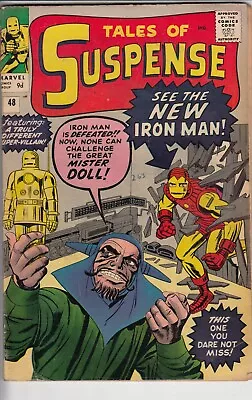 Buy Tales Of Suspense 48 - 1963 - Ditko - New Armour - Very Good + • 349.99£