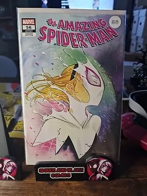 Buy Amazing Spiderman #56 Peach Momoko Frankies Comics Exclusive. • 25£