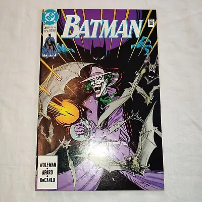Buy Batman #451 - DC 1990 - Joker Cover • 0.99£