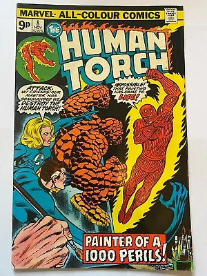 Buy THE HUMAN TORCH #8    Marvel Comics 1974 VF/NM • 2.95£