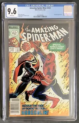 Buy Amazing Spider-Man #250 Newsstand (1984, Marvel) CGC 9.6. White Pages • 179.89£