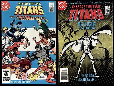 Buy DC Comics TALES Of The TEEN TITANS #48, 49 *ungraded Comic See Scans For Details • 3.94£