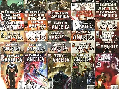 Buy Captain America 5th Series 32 Comic Lot Spans # 22 To 50 + 600 To 606 VF/NM • 78.24£