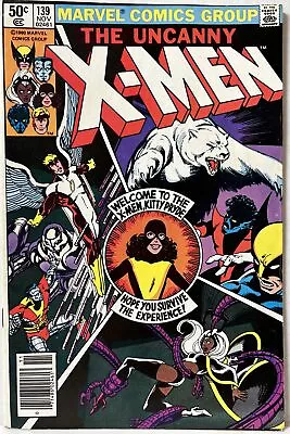 Buy Uncanny X-Men #139 Kitty Pryde Joins X-Men Marvel Comics 1980 Newsstand *FN-* • 15.80£