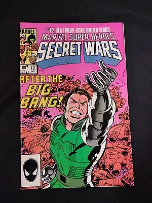 Buy Marvel Super Heroes Secret Wars #12 DR DOOM JOHN BEATTY 1984 Marvel Comics VF+ • 11.98£