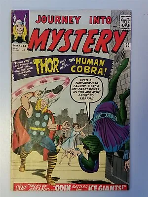Buy Thor Journey Into Mystery #98 Vg (4.0) November 1963 Marvel Comics ** • 69.99£