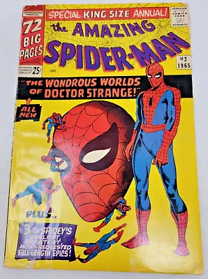 Buy Amazing Spider-man Annual #2 Xandu 1st Appearance *1965* 4.0 • 117.47£