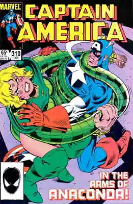 Buy Captain America (1st Series) #310 FN; Marvel | Mark Gruenwald - We Combine Shipp • 25.61£