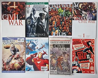 Buy MARVEL COMICS: CIVIL WAR BUNDLE/LOT (8 Items)  • 50£