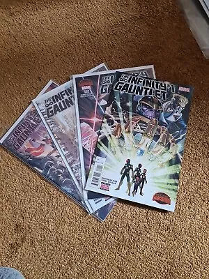Buy The Infinity Gauntlet #1-4 Comic Marvel  • 14.99£