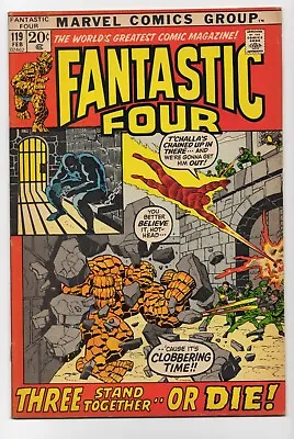 Buy Fantastic Four #119 - Marvel Comics (1972) - Black Panther / Black Leopard • 15.77£