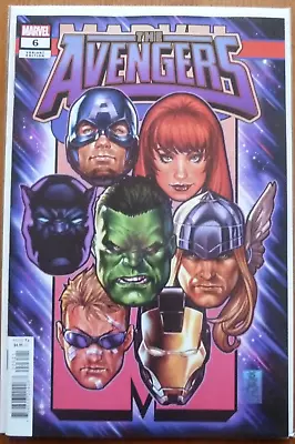Buy Avengers #6 Brooks Corner Box Variant..mackay/fiorelli..marvel 2023 1st Print.nm • 4.99£