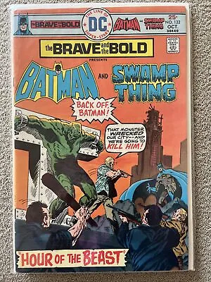 Buy Brave And The Bold #122 Batman/Swamp Thing (Vol.1-1975) F+ • 4.74£