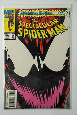 Buy The Spectacular Spider-Man #203 1993 - Maximum Carnage Part 13 Of 14 - Marvel • 7.10£