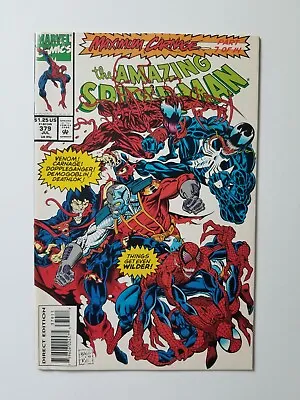Buy Amazing Spider-Man #379 (1993 Marvel Comics) Maximum Carnage Part 7 ~ FN • 7.09£