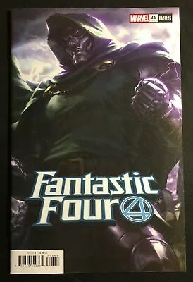 Buy Fantastic Four 25 Variant Stanley Lau Artgerm Doctor Doom Skrulls Vol 6 1 Copy • 13.64£