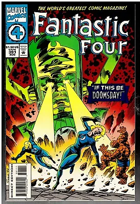 Buy Fantastic Four 391 Marvel Comics 1994 9.4/nm Cgc It! • 24.91£