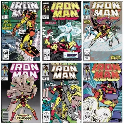 Buy °IRON MAN Vol.1 #230-231-239-241-244-246° USA Marvel 1989 Cooper Age Selection • 4.27£