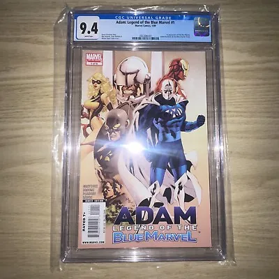 Buy Adam Legend Of The Blue 1 Cgc 9.4 • 256.22£