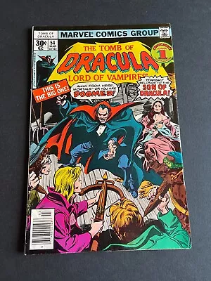 Buy Tomb Of Dracula #54 - Cameo Of Janus Tepes (Marvel, 1977) Fine • 6.39£