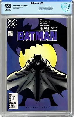 Buy Batman #405 CBCS 9.8 1987 21-40C731D-098 • 160.86£