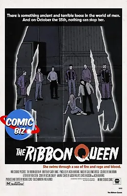 Buy The Ribbon Queen #4 (2023) 1st Printing Hooror Poster Homage Cover C Awa Studios • 4.15£