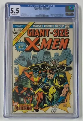 Buy Giant-size X-men #1. May 1975. Marvel. 5.5 Cgc. 1st App Of The New X-men! • 1,750£