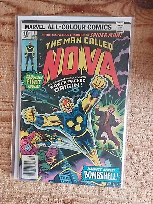 Buy The Man Called Nova #1 Bronze Age Marvel Comics First App Nova VG+ Lower Grade • 64.99£