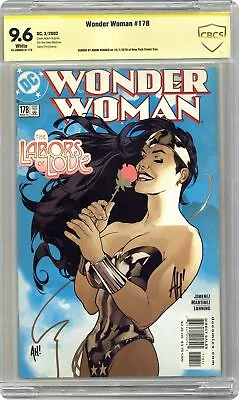 Buy Wonder Woman #178 CBCS 9.6 SS Adam Hughes 2002 16-39DE813-110 • 72.74£