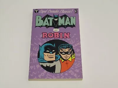 Buy Batman And Robin Caped Crusader Classics No.1 1988 Rare Book Collectors Item • 8.90£