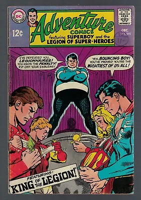 Buy DC Adventure Comics  375 FN- 5.5   1968 1st App Chemical King Superman Superboy • 9.99£