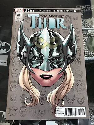 Buy The Mighty Thor # 700 Mike McKone Headshot Variant First Printing • 10.81£