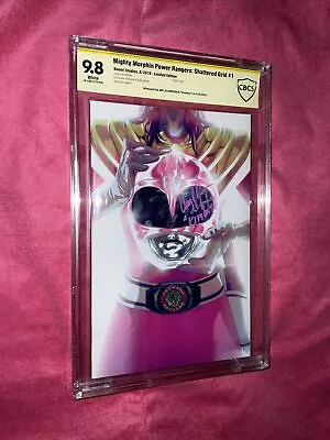 Buy Mighty Morphin Power Rangers Shattered Grid #1 CBCS 9.8 Signed By Amy Jo Johnson • 197.64£