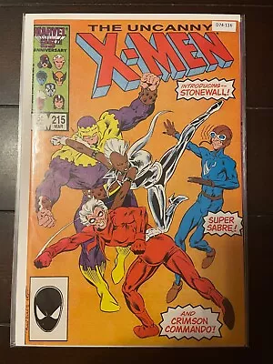 Buy The Uncanny X-Men 215 Vol 1 High Grade 9.6 Marvel Comic Book D74-116 • 9.45£