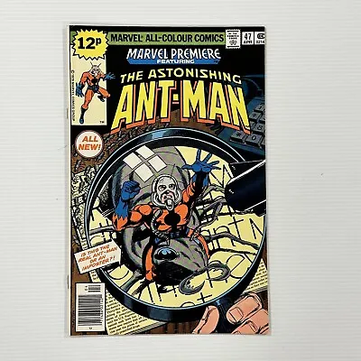 Buy Marvel Premiere Astonishing Ant-Man #47 1979 VF Pence Copy 1st Scott Lang • 78£