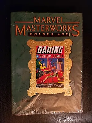 Buy MARVEL MASTERWORKS VOL 89 Daring Mystery Comics Gold Foil Variant HC Brand New. • 28.01£