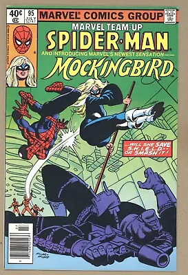 Buy Marvel Team-Up 95 (VF) 1st App Mockingbird! Spider-Man Newsstand 1980 V214 • 41.90£