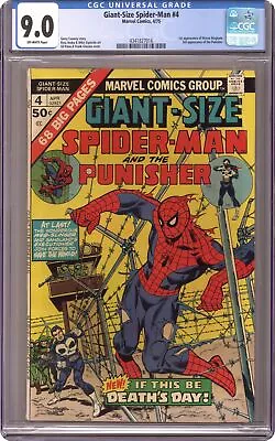 Buy Giant Size Spider-Man #4 CGC 9.0 1975 4341827016 • 139.92£