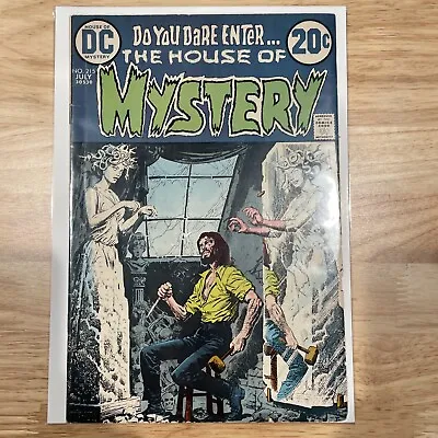 Buy Vintage 1973 Dc Comic Book The House Of Mystery No 215  July 1973 • 12.06£