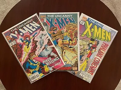 Buy (lot Of 3 Comics) Uncanny X-Men #308 #313 #316 (Marvel 1994) Foil Cover 9.4 NM • 9.59£