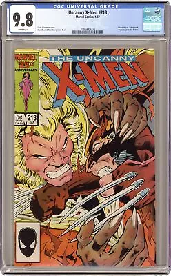 Buy Uncanny X-Men #213 CGC 9.8 1987 3961445003 • 178.11£