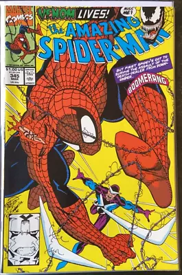 Buy Amazing Spider-Man 345 (1991) VF/NM 1st Carnage Symbiote • 9.50£