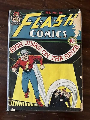 Buy Flash Comics #62 (1945) / 2nd  An All-American Pub  Logo 💥💥💥 • 138.03£