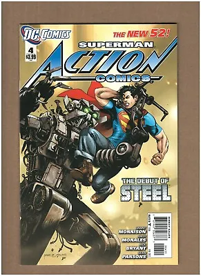 Buy Action Comics #4 DC Superman 2012 New 52 Grant Morrison VF/NM 9.0 • 1.18£