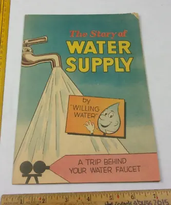 Buy The Story Of Water Supply Promotional Comic Book 1963 F Willing Water • 21.68£