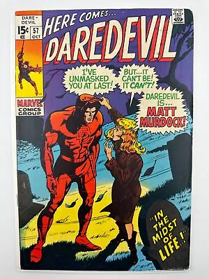 Buy Daredevil #57 Unmasked To Karen Page - Fine+ 6.5 • 22.52£