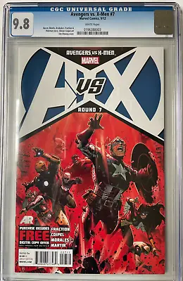 Buy The Uncanny X-Men (Avengers) - No. 7 - Scarce 2012 Marvel Comics CGC 9.8 Graded • 59.99£