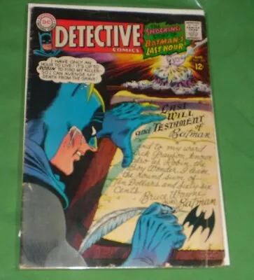 Buy Detective_ Comics #366_ The Shocking_story_of Batmans Last Hours _  • 16.95£