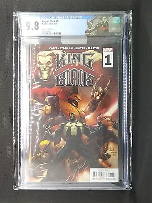 Buy King In Black #1 CGC 9.8 White Pages Secret Variant Thing Custom Knull Label  • 51.39£
